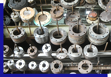 配管工事(フランジ)